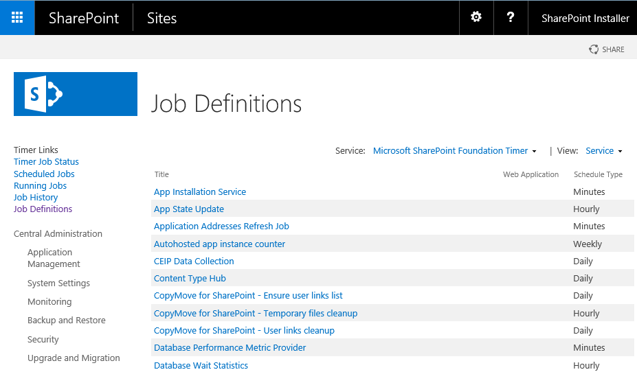 CentralAdmin_TimerJobs