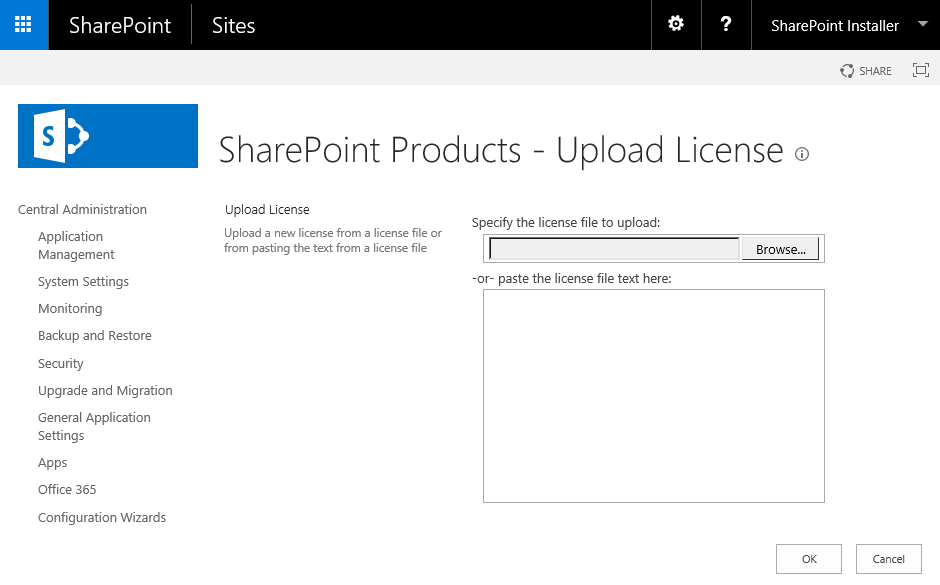 CentralAdmin_UploadLicense