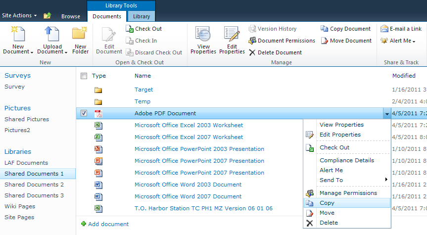 CustomActions_DocumentLibrary